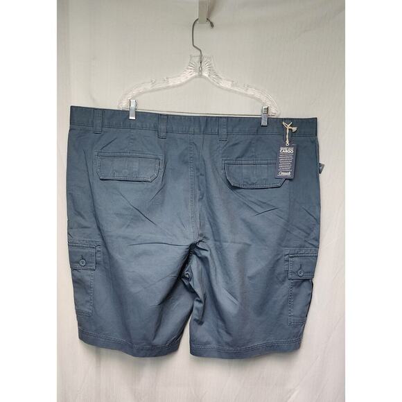 Roundtree Casual Big Man Cargo 10" Short Blue Size 50W - Picture 4 of 6